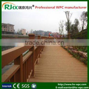 outdoor park WPC fencing and railing waterproof and moisture-proof