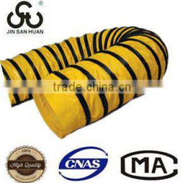 pvc negative pressure water proof exhaust ventilation ship ducting