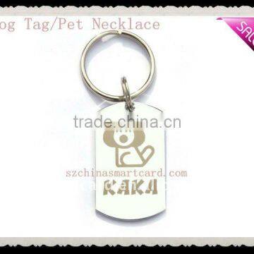 Military Metal Dog Tags/Pet Necklace