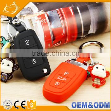 Hot Sale Promotion Gift Wholesale Silicone Car Remote Shell Key Holder Case Cover For Audi A4L S4 S5 Q5