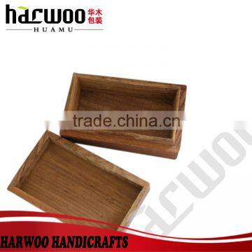 China Supplier Hot Sale Acacia Wood Food Tray