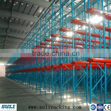 warehouse storage drive in racking