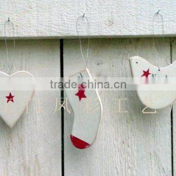 Custom design Plywood Hanging Christmas Decoration(wooden crafts/wood gift/wood art in laser-cutting & engraving)