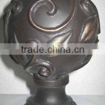 Home Decor Curtain Rod Finials Accessories Bed Finials photo-2