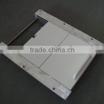 stainless steel welding slide door with powder coating