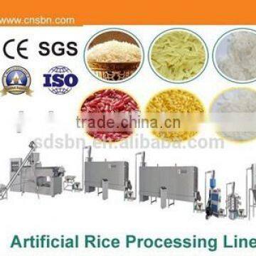 Single screw extruder Automatic Nutritional rice plant