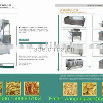 France potato chips processing line