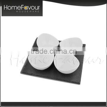 Frankfurt Fair Attender High Quality Slate Tray 5pcs Tapas Set