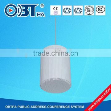 100V 20W Aluminum Pendant speaker box for supermarket background music