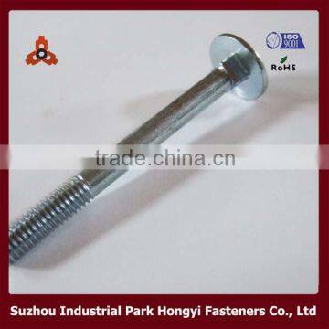 Galvanized carriage bolts grade 8.8