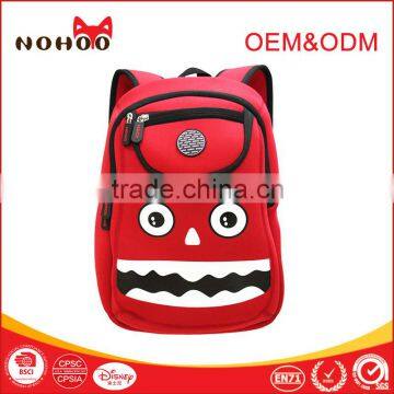 Wholesale Waterpoof Neoprene Kids Backpack Monster Children Bag Boys Girls Backpack School Bag