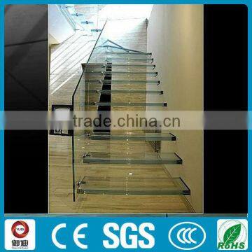 Floating Glass Staircase