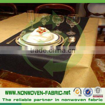45gsm NonWoven Made Non Slip Tablecloth Roll disposable non woven table covers
