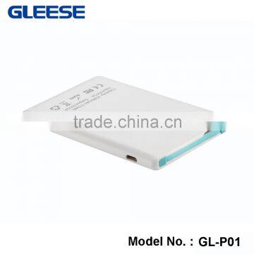 New products 2016 Wholesale Ultra-Slim High Quality USB Portable Smart Power Bank 2600mAh for online shopping