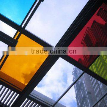 12mm Thick Toughened Glass Stained Glass with CCC