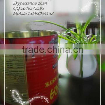 tin packaging, JiangXi Bailin tomato paste ,canned tomato sauce