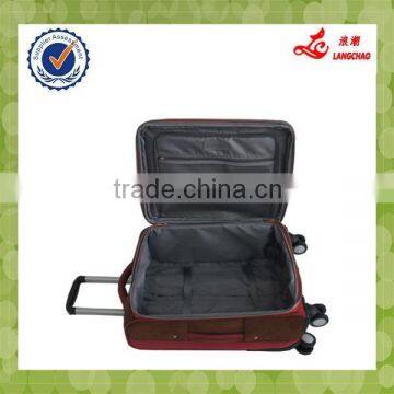 Red Color Functional Travel Bags Nylon Spinner Luggage photo-5