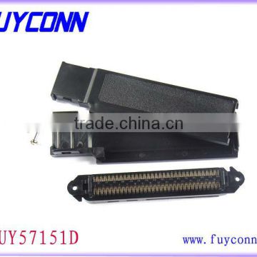 90 Degree TE TYCO 552315-1 64 Pin Centronics Champ IDC Connector Male Plug Side Entry RJ21 Cable