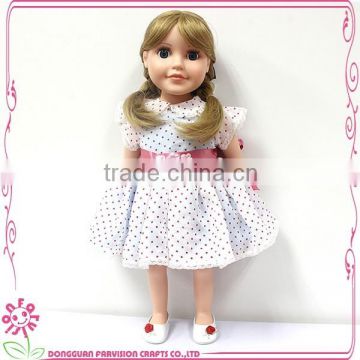 3+ girls companion doll pretty 18 inch vinyl american doll