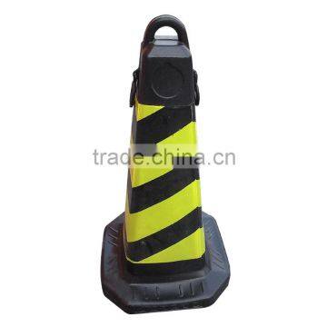 70cm Soft Flexible PE plastic traffic road cone