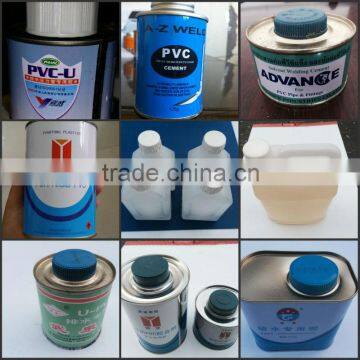 China Manufacturer transparent /white PVC glue adhesive