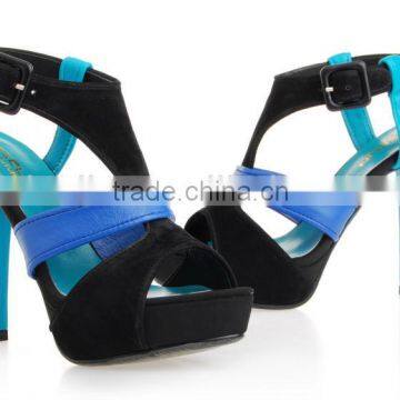 fashionable and casual shoes and bags in italy Summer hotter wedges girls latest high heel sandals