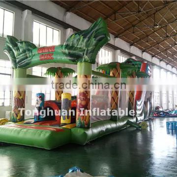 Funny inflatable bouncer slide toys for kids