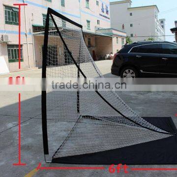 Portable Lacrosse Goal - 4x4 or 6x6 Backyard Net