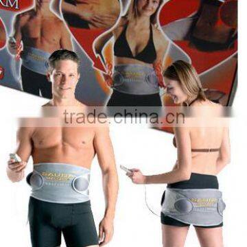 Fat Burner Reduction Heating Vibration Electric Waist Massager Sauna Slimming Belt