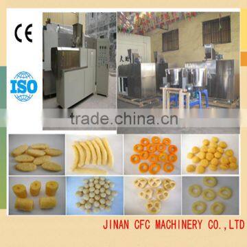 Crunchy puffed corn snacks food making machines