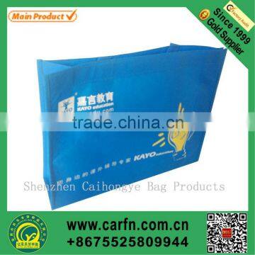 Manufacturer custom logo print non woven carry bag