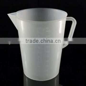 5000ml pp plastic beaker/5000ml measuring cup