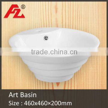 Ceramic bathroom sinks