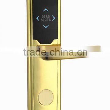 RHM307 RFID smart card international standard digital Hotel door locks/electronic panel door lock bluetooth 4.0 hotel smart lock