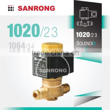 Sanrong 24v Diaphragm Solenoid Valve for HFC CFC HCFC Refrigeration, 1064/3 1064/4 Castel Air Conditioner Solenoid Valve