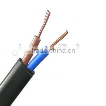 pvc insulated copper wire non-flexible flat cable / electrical wire flat cable .cca.ccs