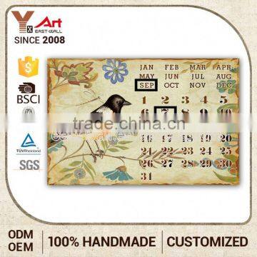 Reasonable Price Oem Service Calendar Plaque Vibrante Metal Letters For Crafts