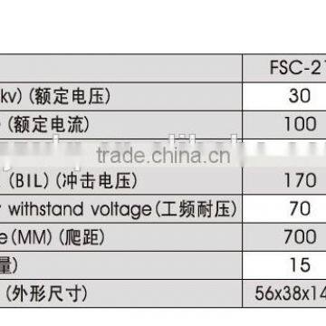 Porcelain Cut-out Fuse 30KV With High Breaking Capacity photo-2