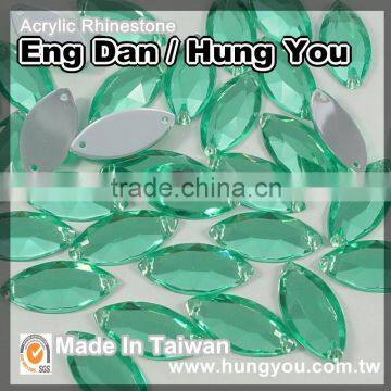 Unique design transparent color rhinestone for clothes