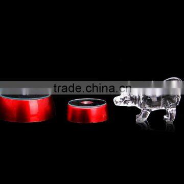 New Custom design bull figurine make glass figurines for home decration