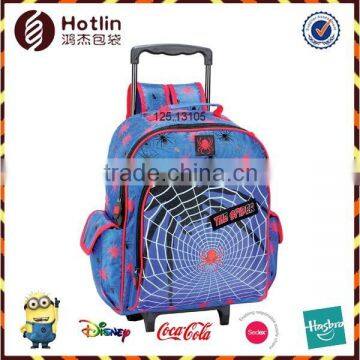 THE SPIDER Children Trolley School Backpack Bags