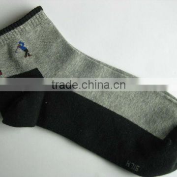 Good Quality Cotton Man Socks Man Boat Sock(SC-173)