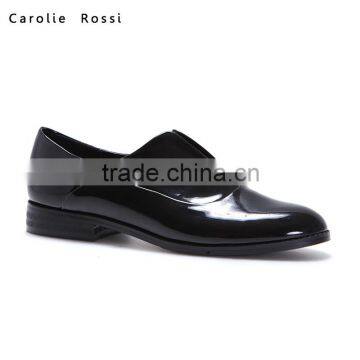 Casual shoe service wholesale flat no lace safety western women shoe