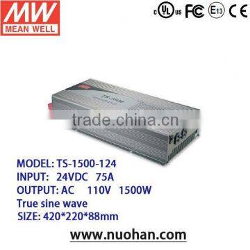 Meanwell 1500W True Sine Wave DC-AC Power Inverter 24v inverter/dc to ac inverter design circuit