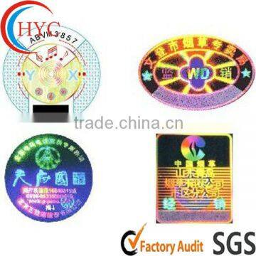 2013 Cheap pvc label sticker,sticker printing,3d reflective sticker