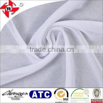 100%polyester ultrathin elastane lining fabric for dress garment