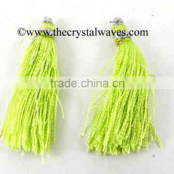 Yellow Green Color Tassels