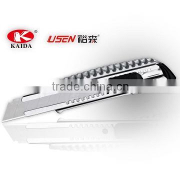 18mm Snap Off Blade Zinc alloy Multipurpose Utility Cutter Knife