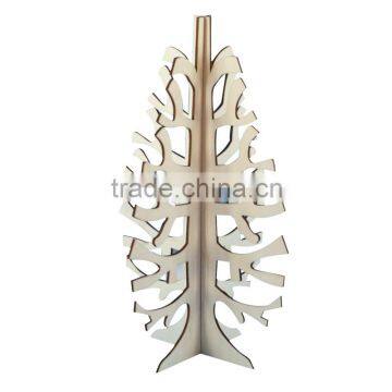 2015 Custom Made Wooden Christmas Tree Decoration, Artificial Wooden Christmas Tree photo-5