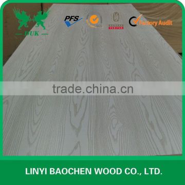 Eucalyptus core furniture plywood / 5/8" Wooden grain paper laminated board